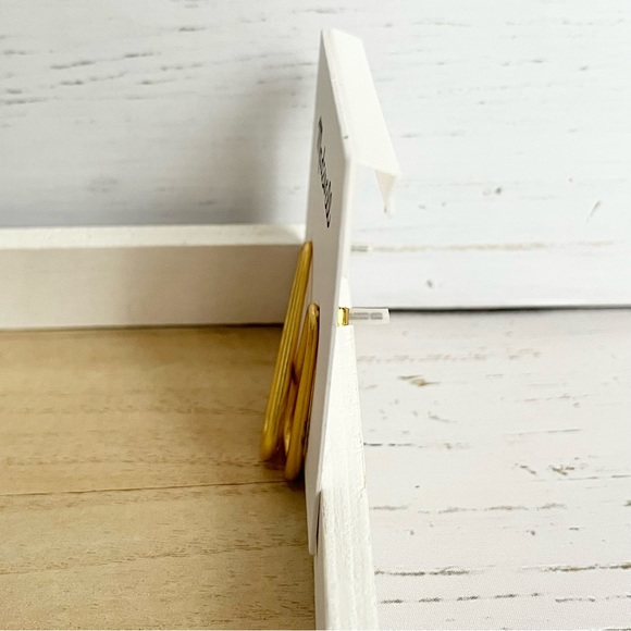 Madewell teardrop front hoop earrings - new - Picture 2 of 4